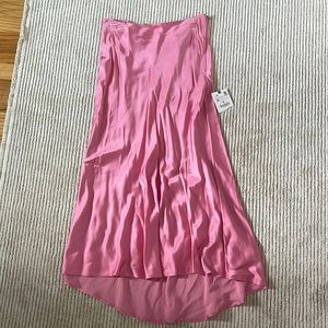 NWT Zara satin maxi skirt size M
